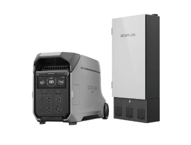EcoFlow DELTA Pro 3 + Panel de hogar inteligente 2 (llame para instalación en todo el país)