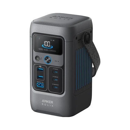 SOLIX C200 – 200 W LiFePO₄ Portable Power Station | 60 000 mAh Solar Generator for Camping, Travel & Van Life | ELEKproTEK