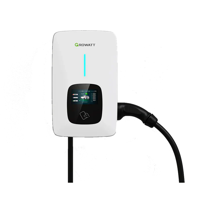 Growatt THOR 12kW Level 2 EV Charger | 50A Smart Wi-Fi Solar-Integrated EVSE