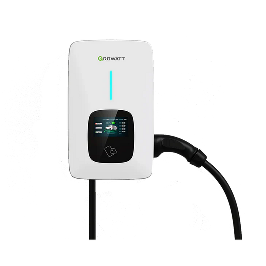 Growatt THOR 12kW Level 2 EV Charger | 50A Smart Wi-Fi Solar-Integrated EVSE