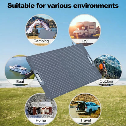 ELEKproTEK SolarPack 100 – Foldable 100 W Portable Solar Panel